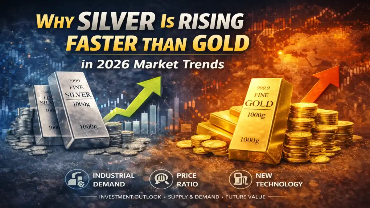 Why Silver Is Rising Faster Than Gold in 2026 Market Trends